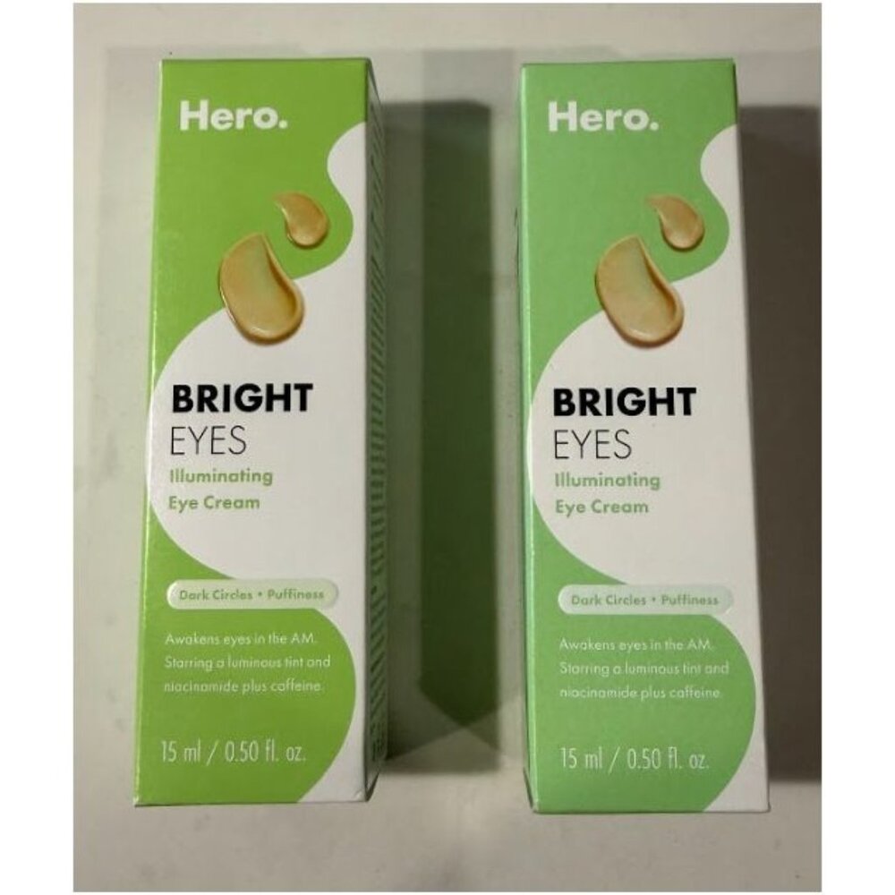Hero Bright Eyes Illuminating Eye Cream 2 Pack